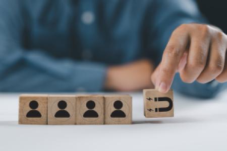 a marketing retention magnet