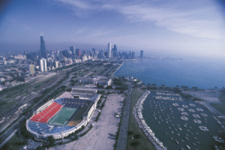 soccer field in Chicago, Illinois