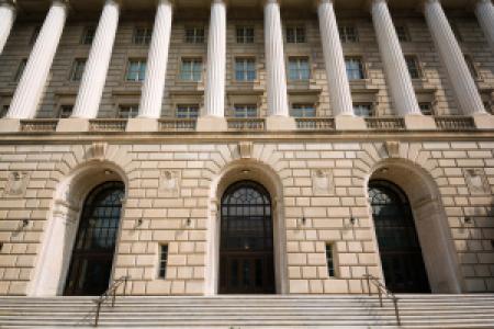 IRS building entrance
