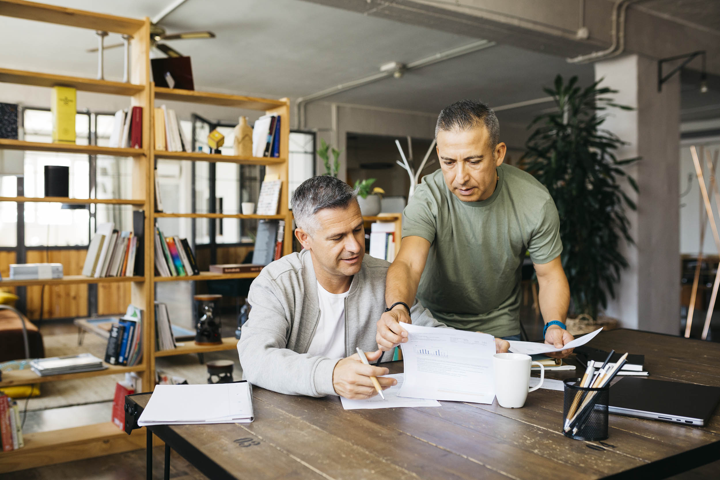 Family discussing financial planning with an advisor
