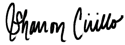 Sharron Cirillo's signature