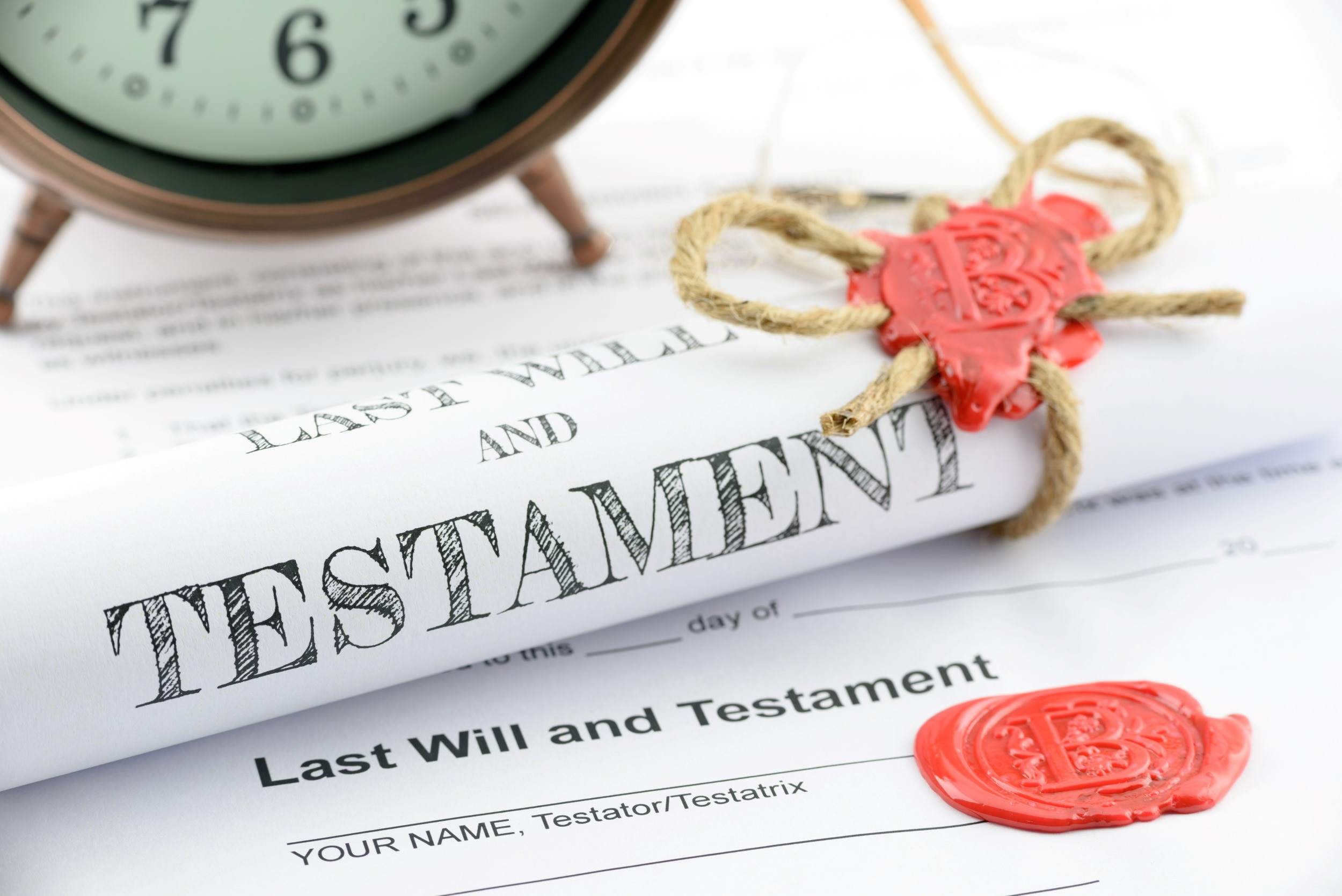 a notarized last will and testament