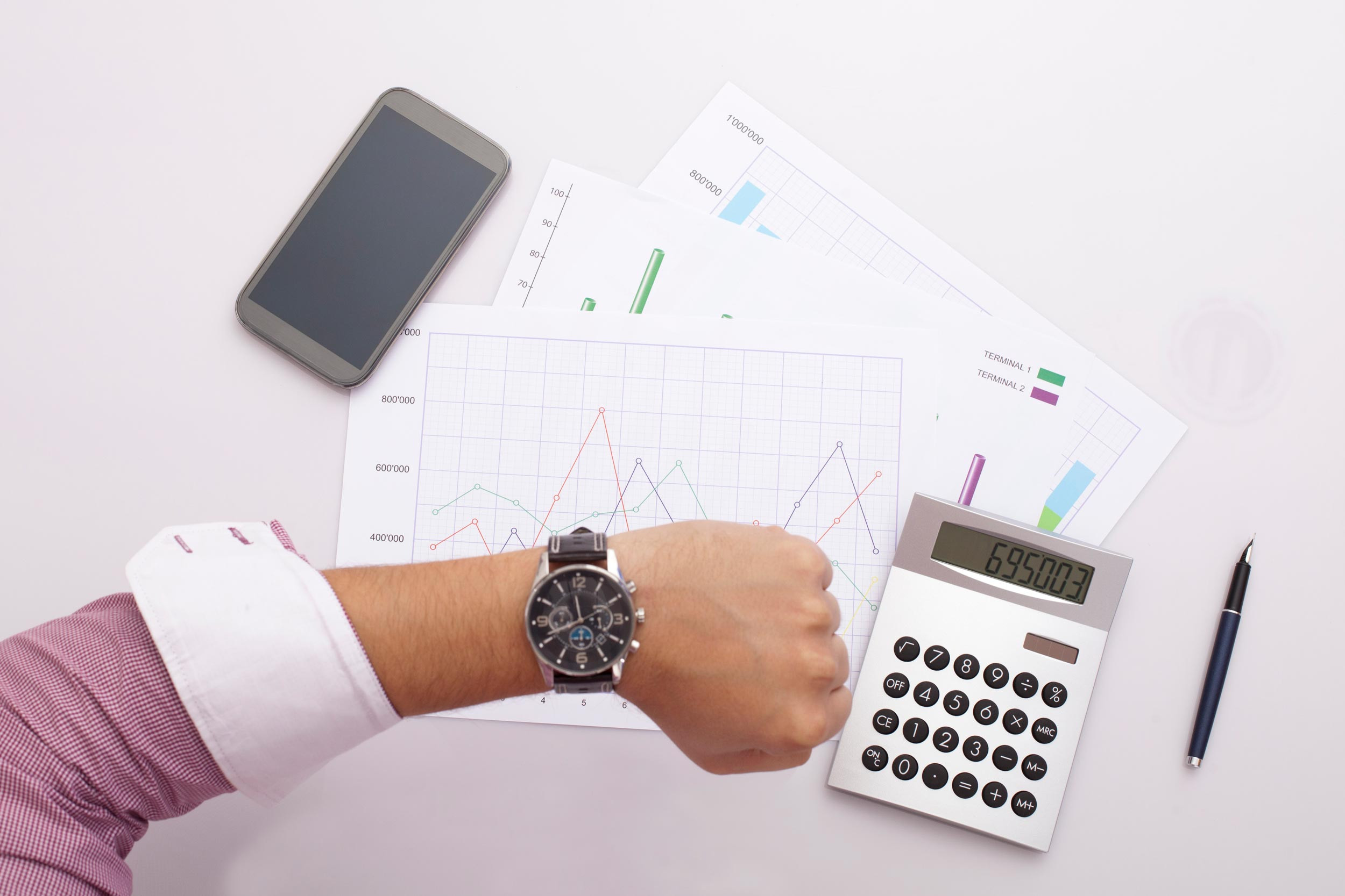 a person indicates time is money