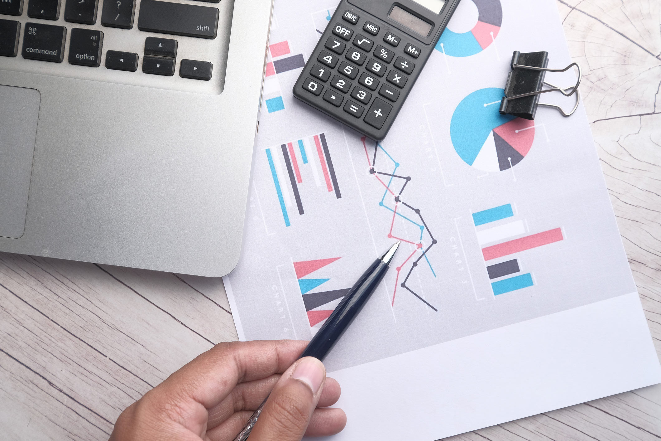 financial analysis using calculator