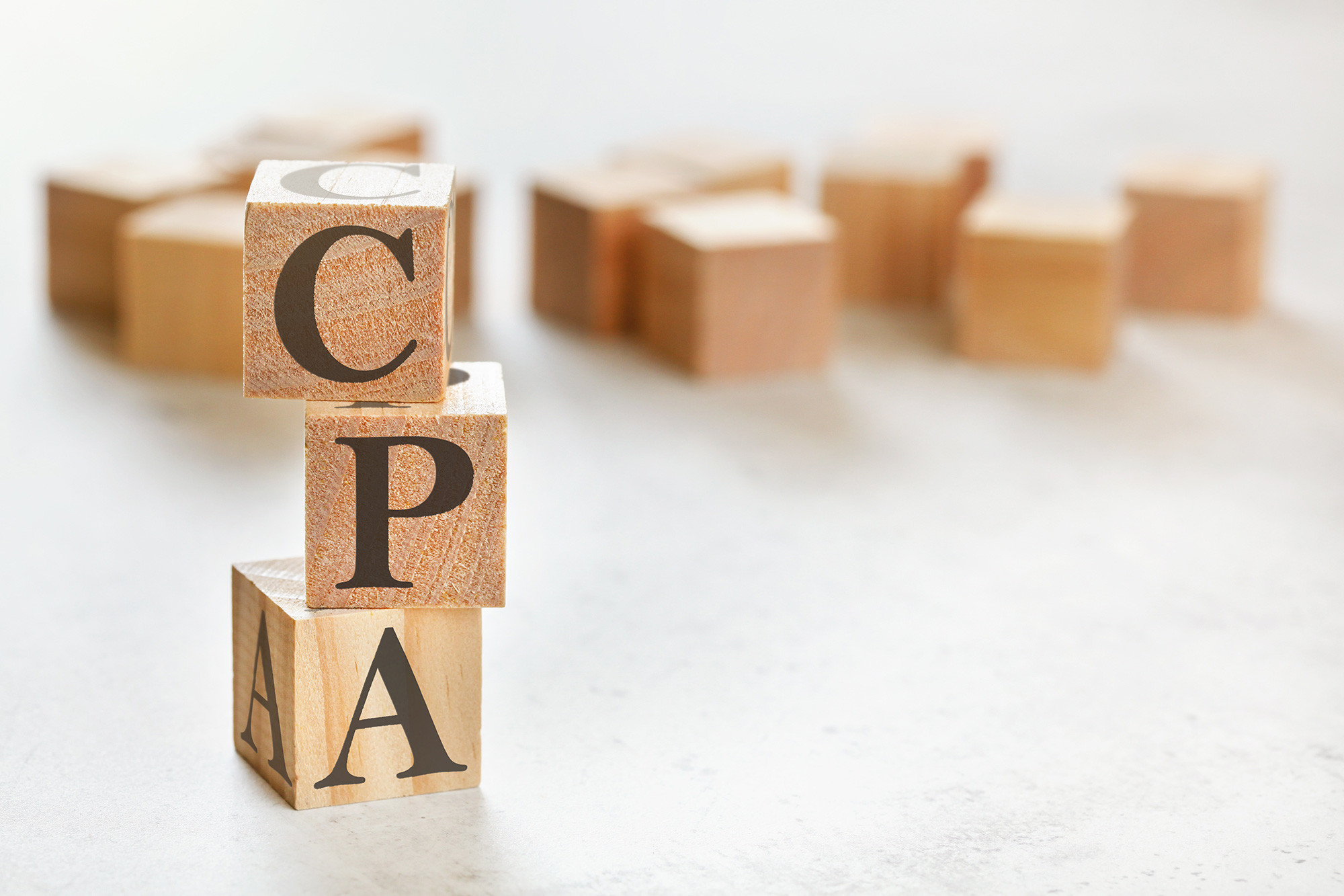 the blocks representing the term CPA