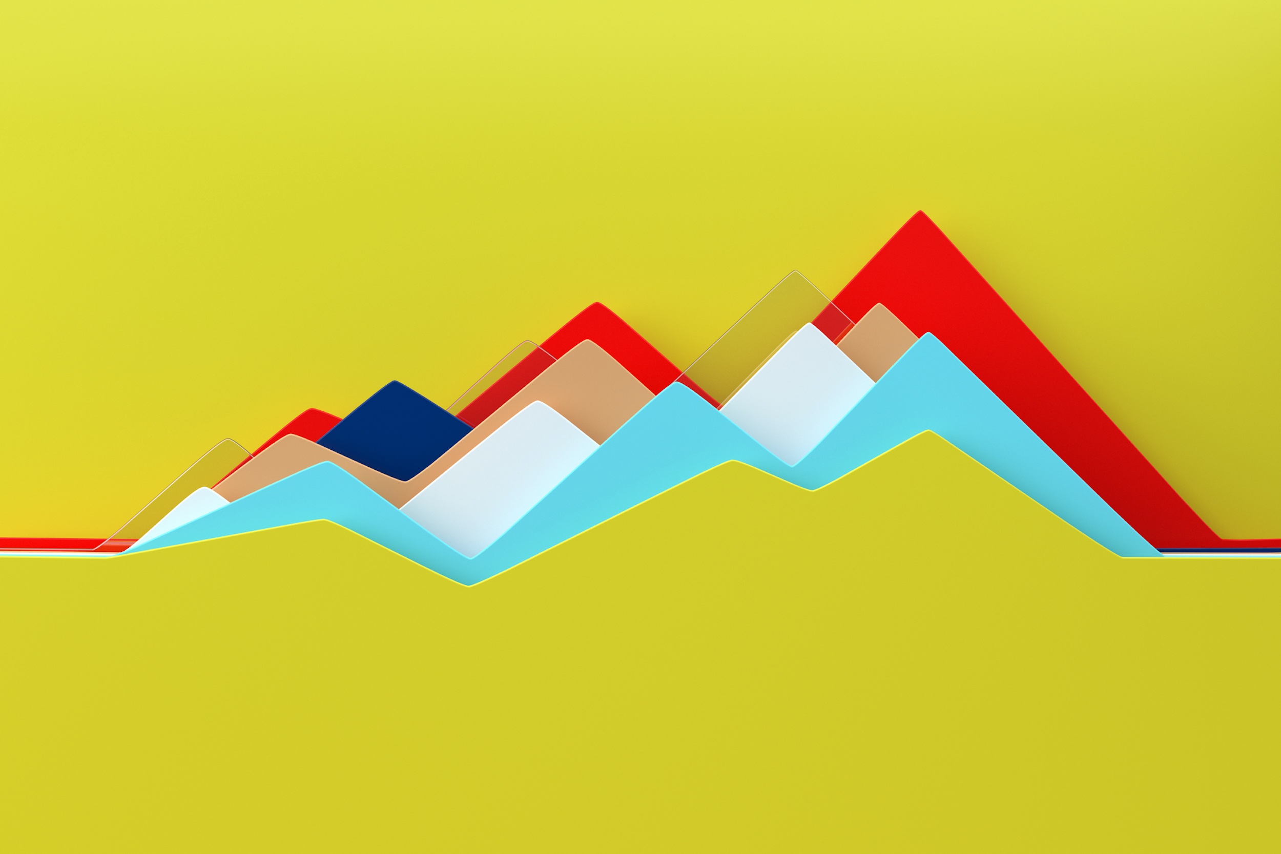 Financial trends and debt growth chart