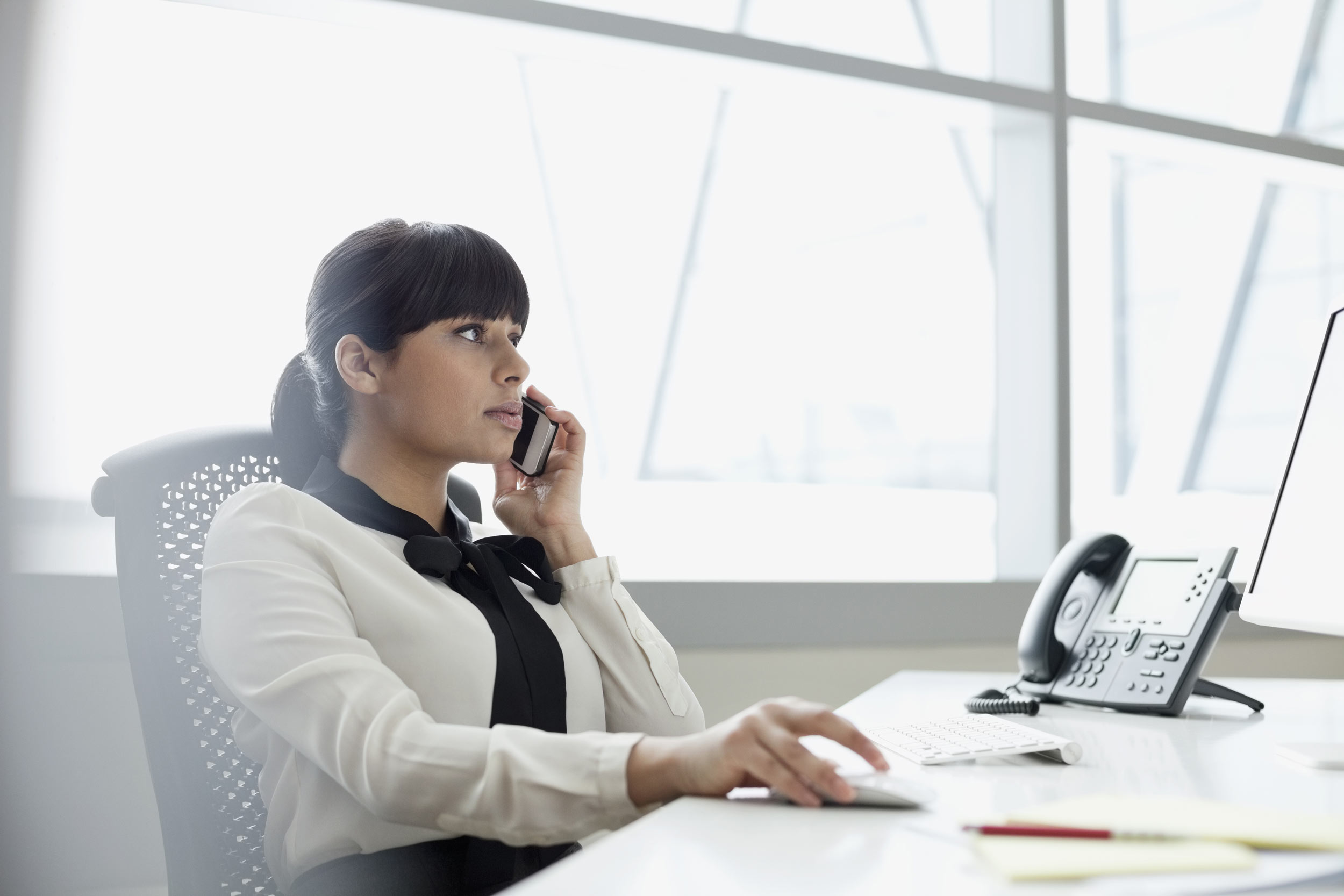 Consulting with a tax advisor over the phone