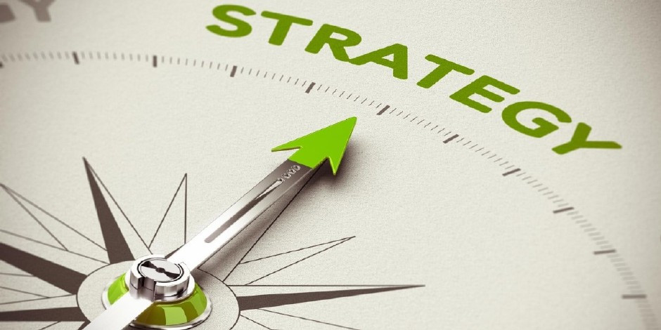 compass indicates the strategy