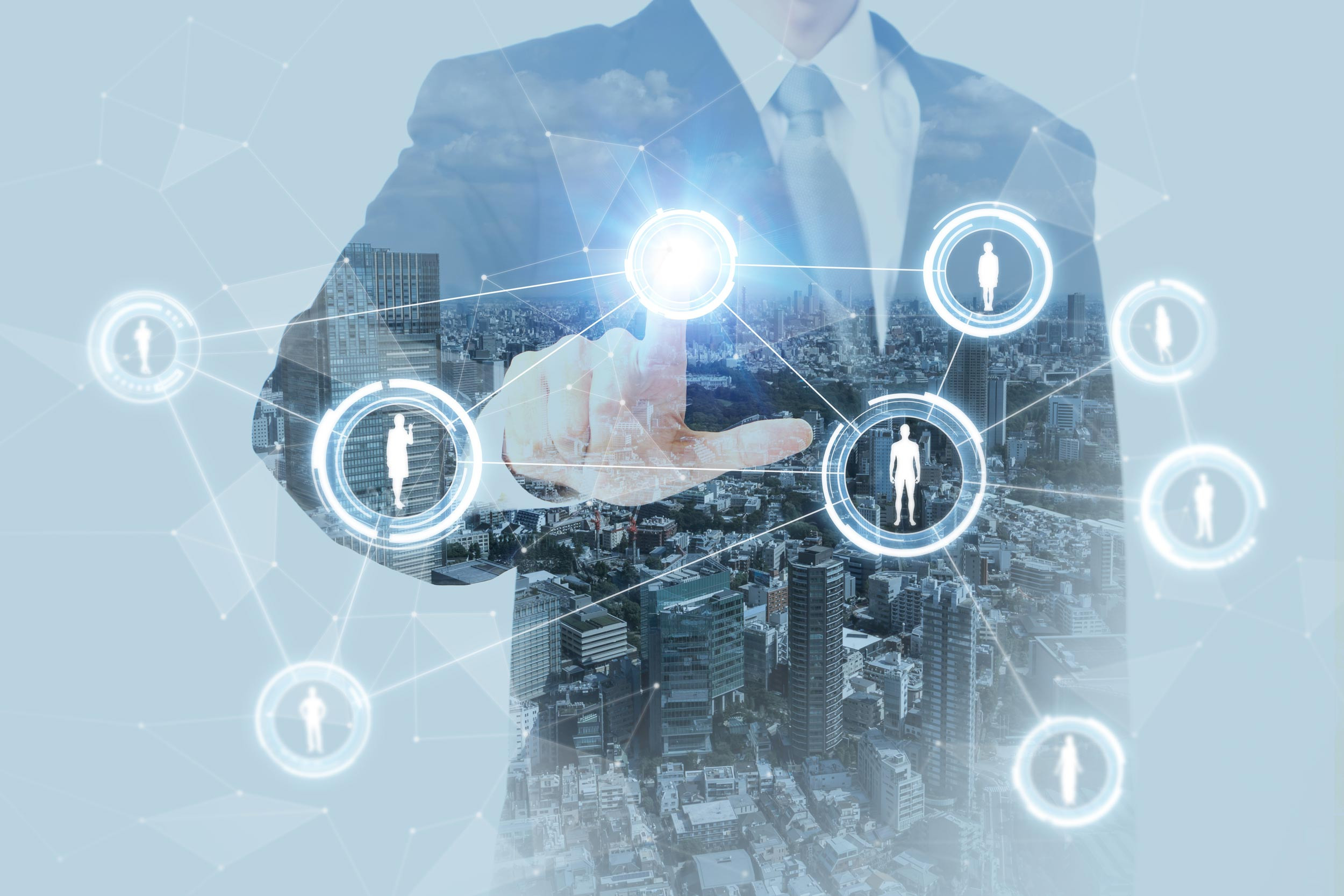 digital transformation with referral connect to people