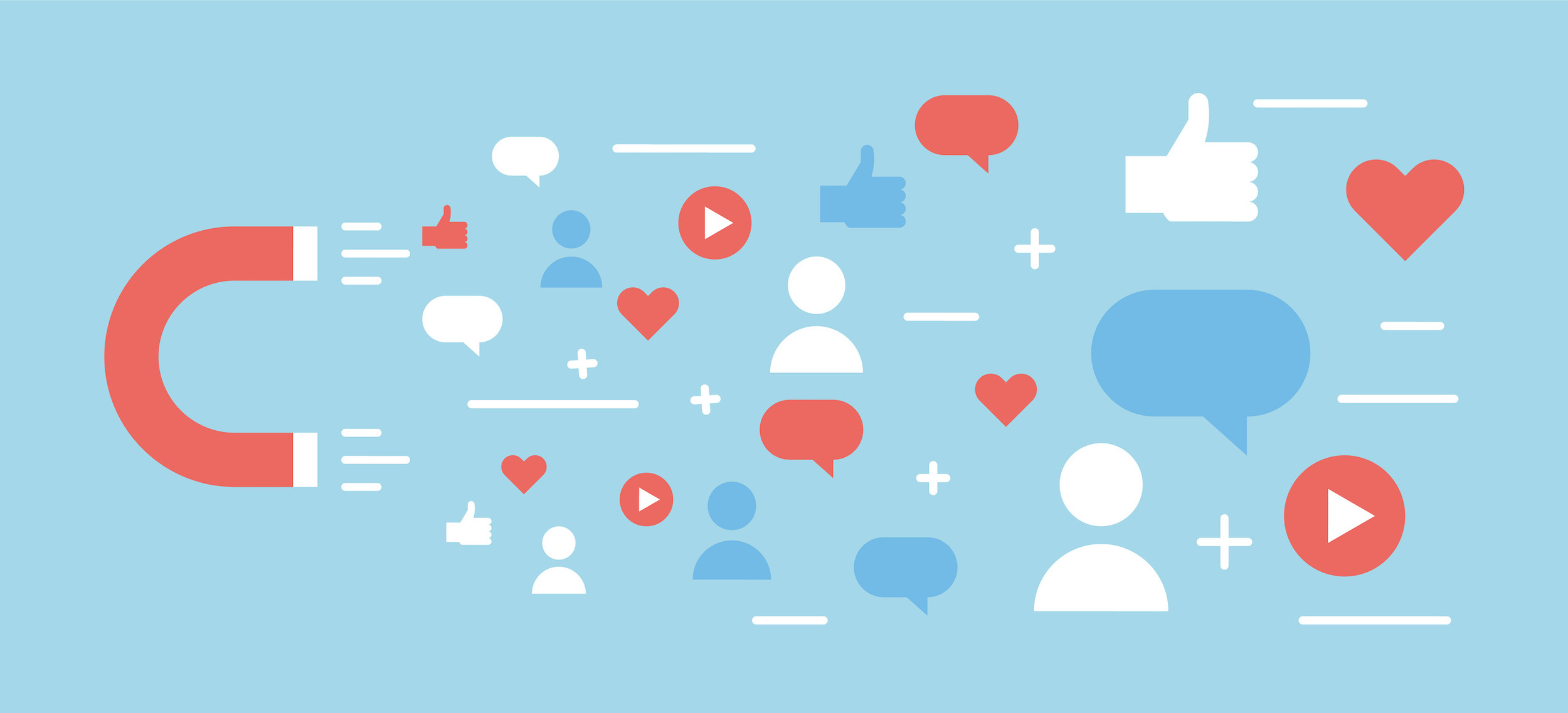 online digital media attracting leads magnet