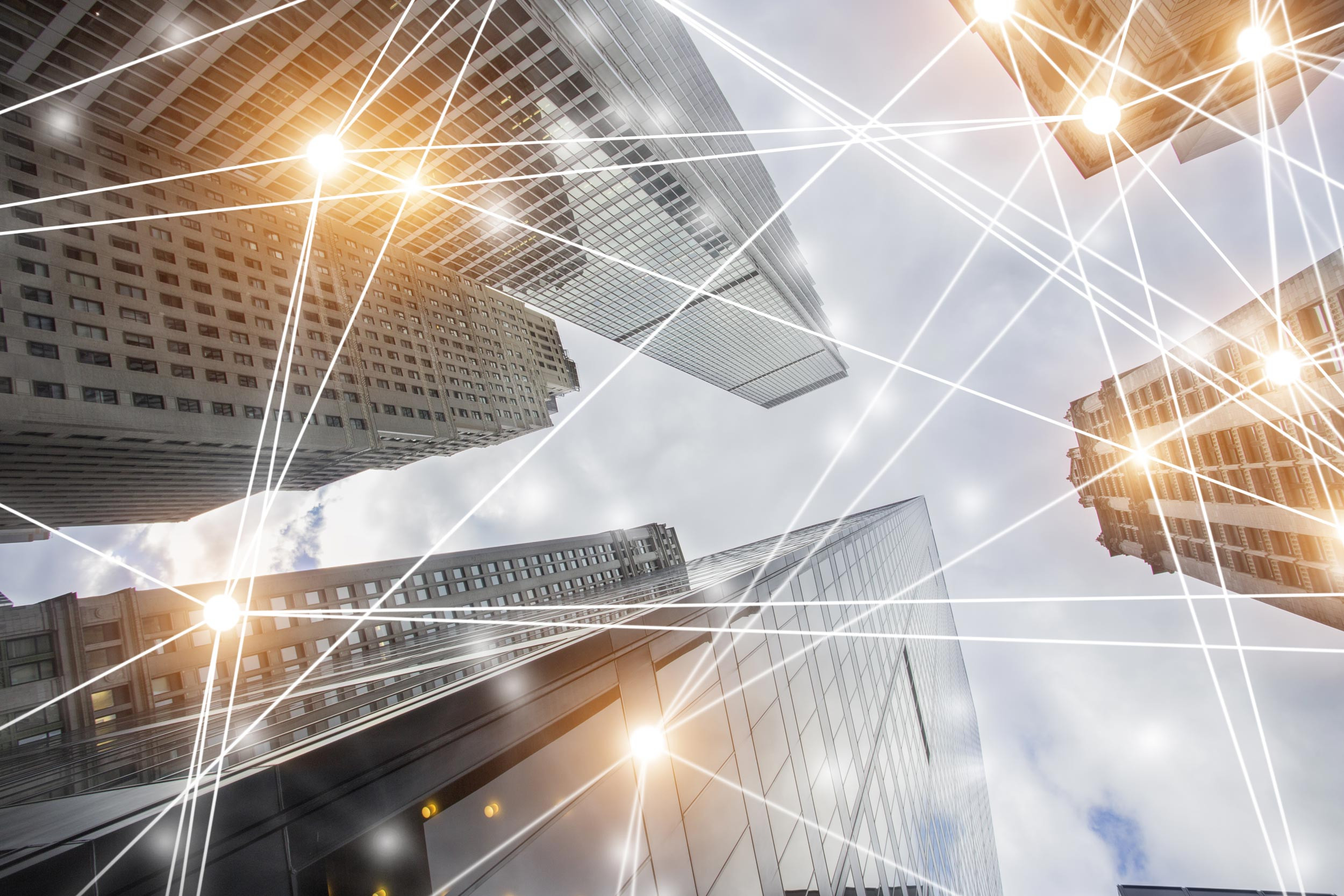 blockchain connected buildings