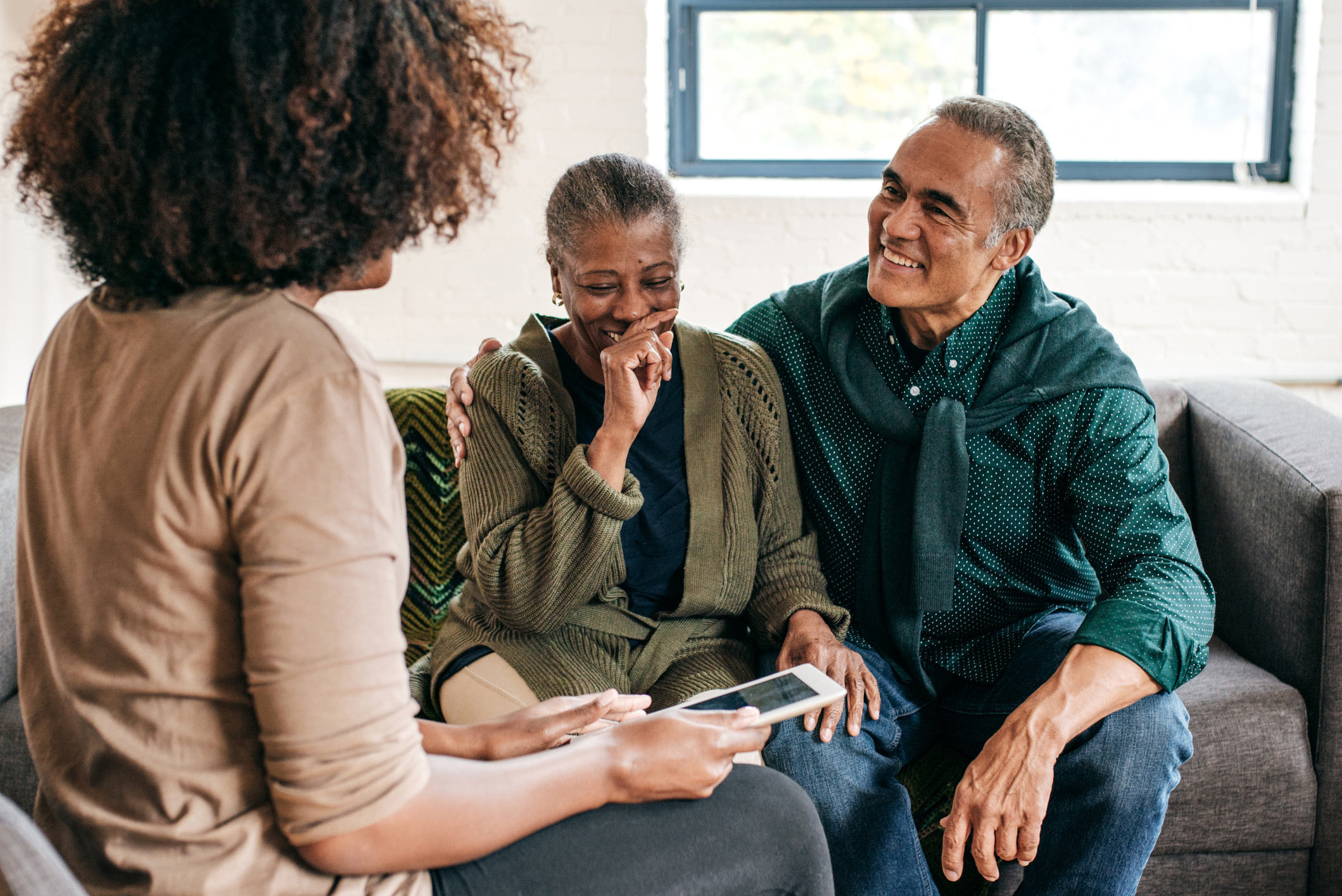 couples listening to the succession planning