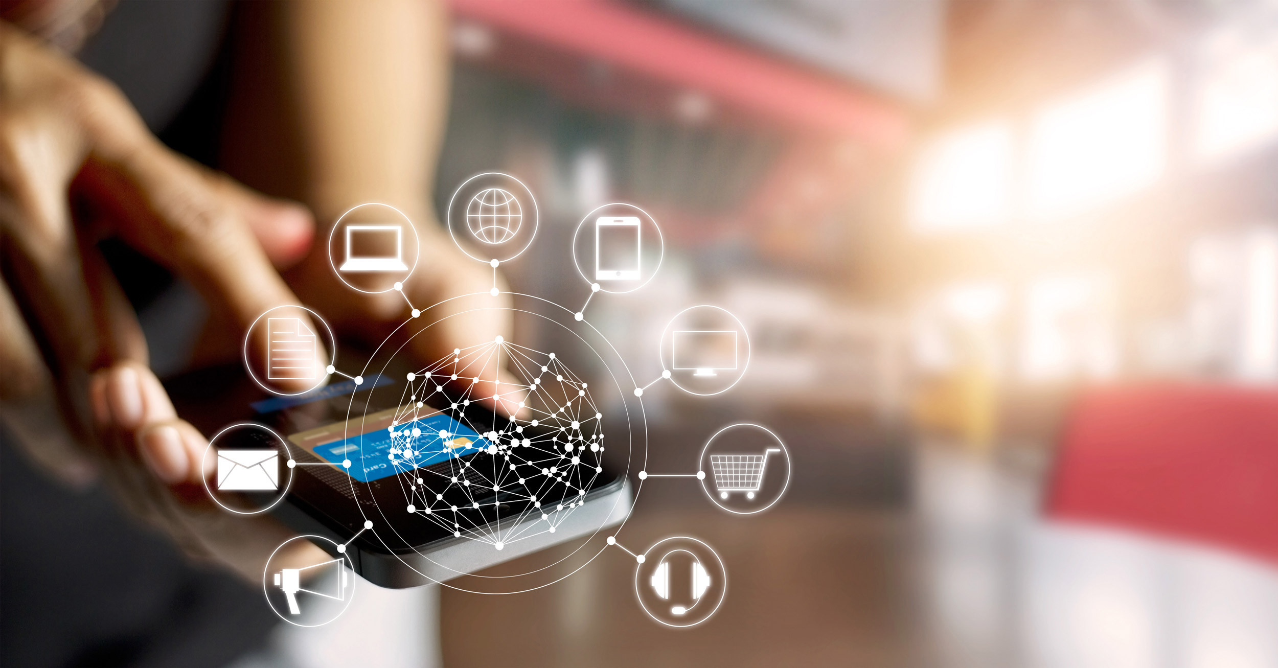 quick books mobile accenting app on background