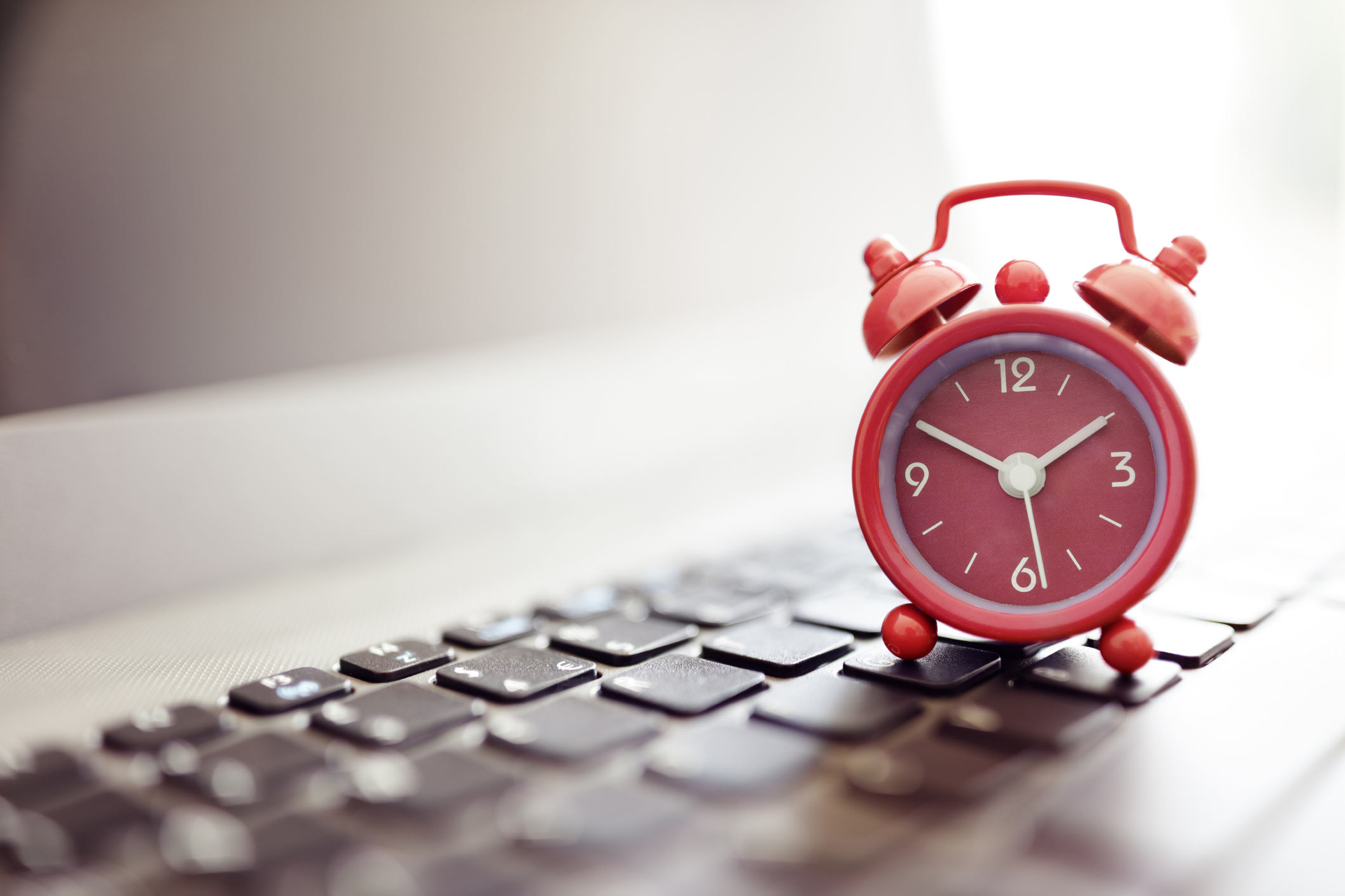 Business professional managing tax deadlines on a tablet
