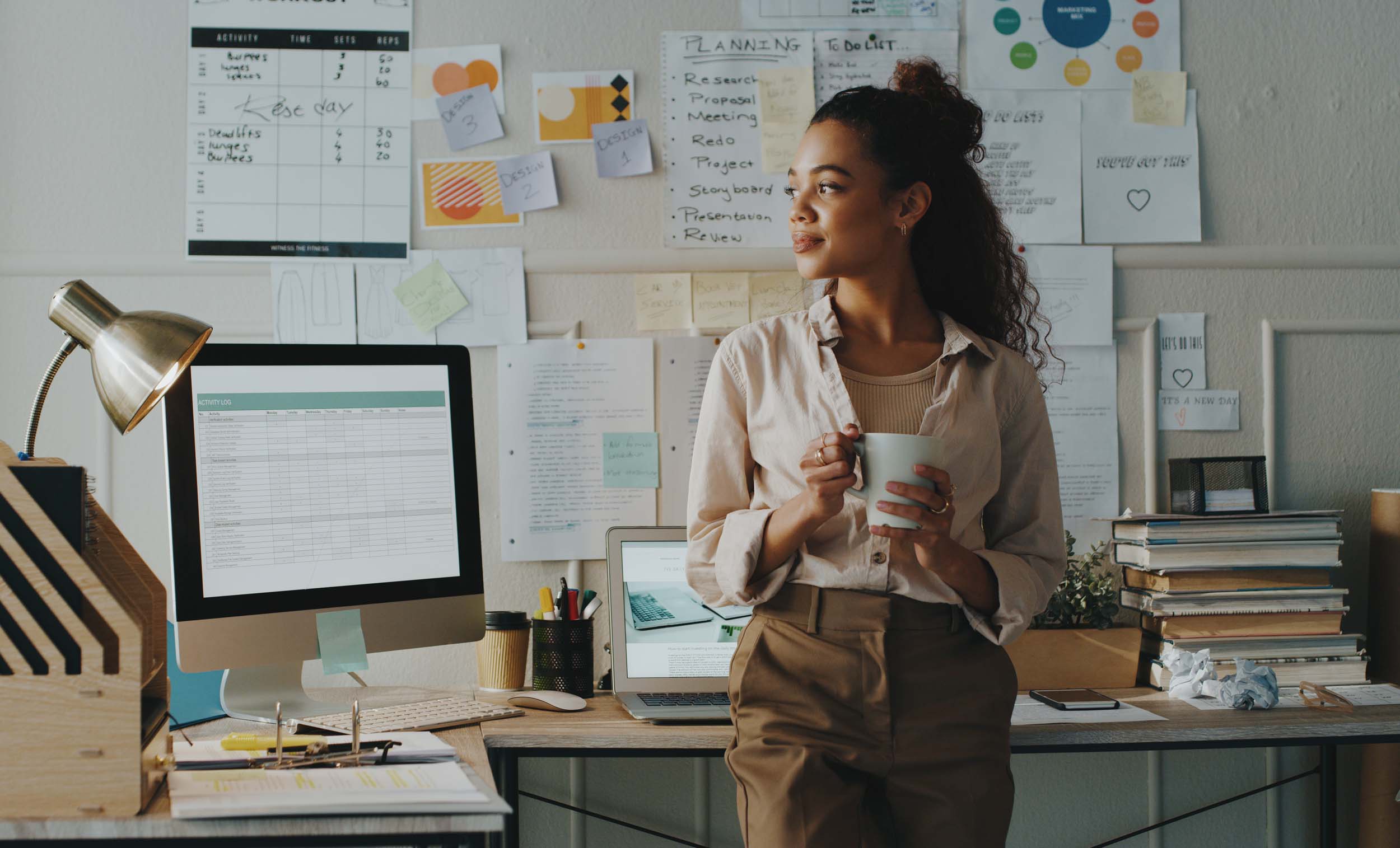 Office setting representing professional tax standards
