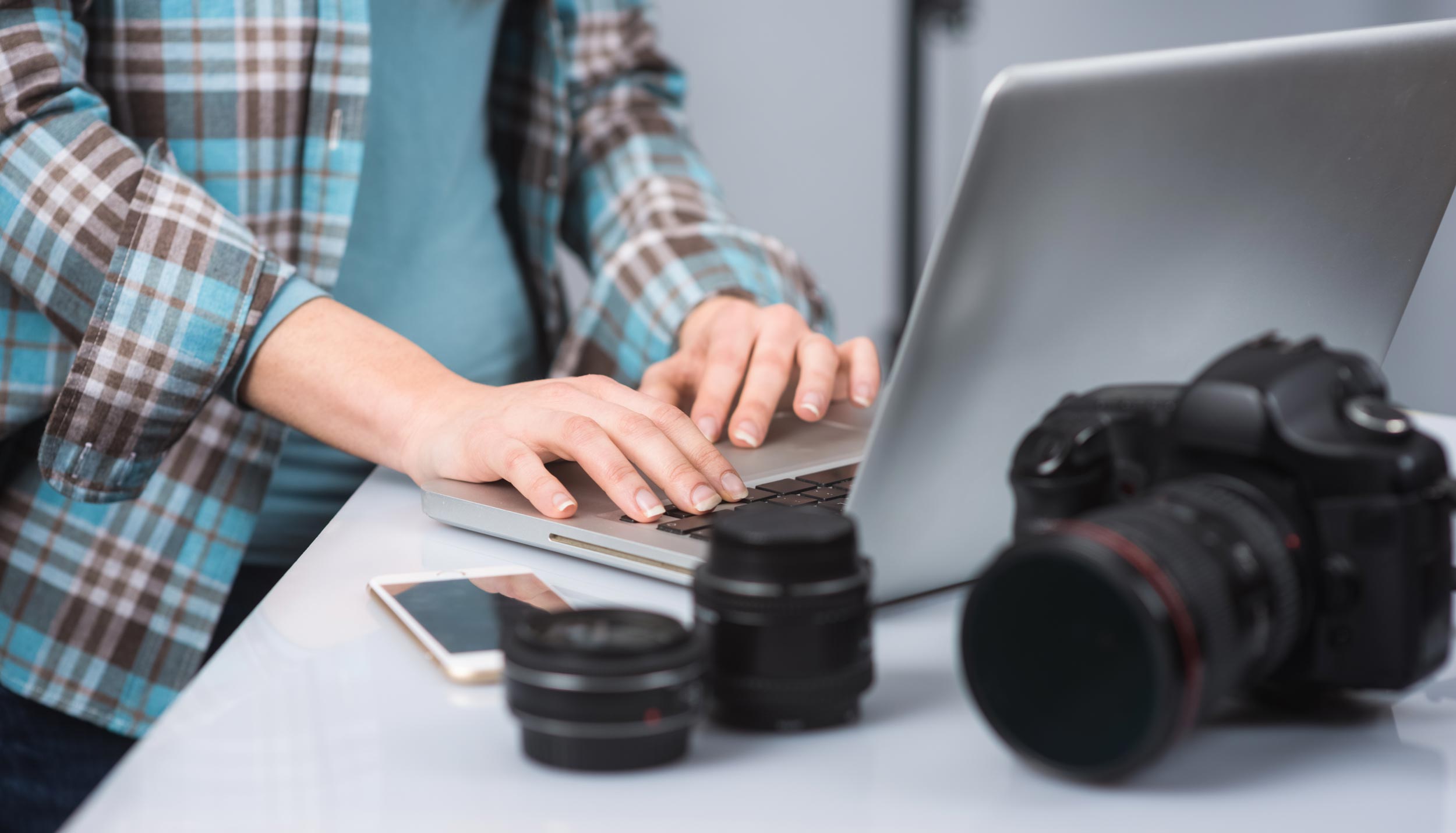 Professional reviewing financial tax documents