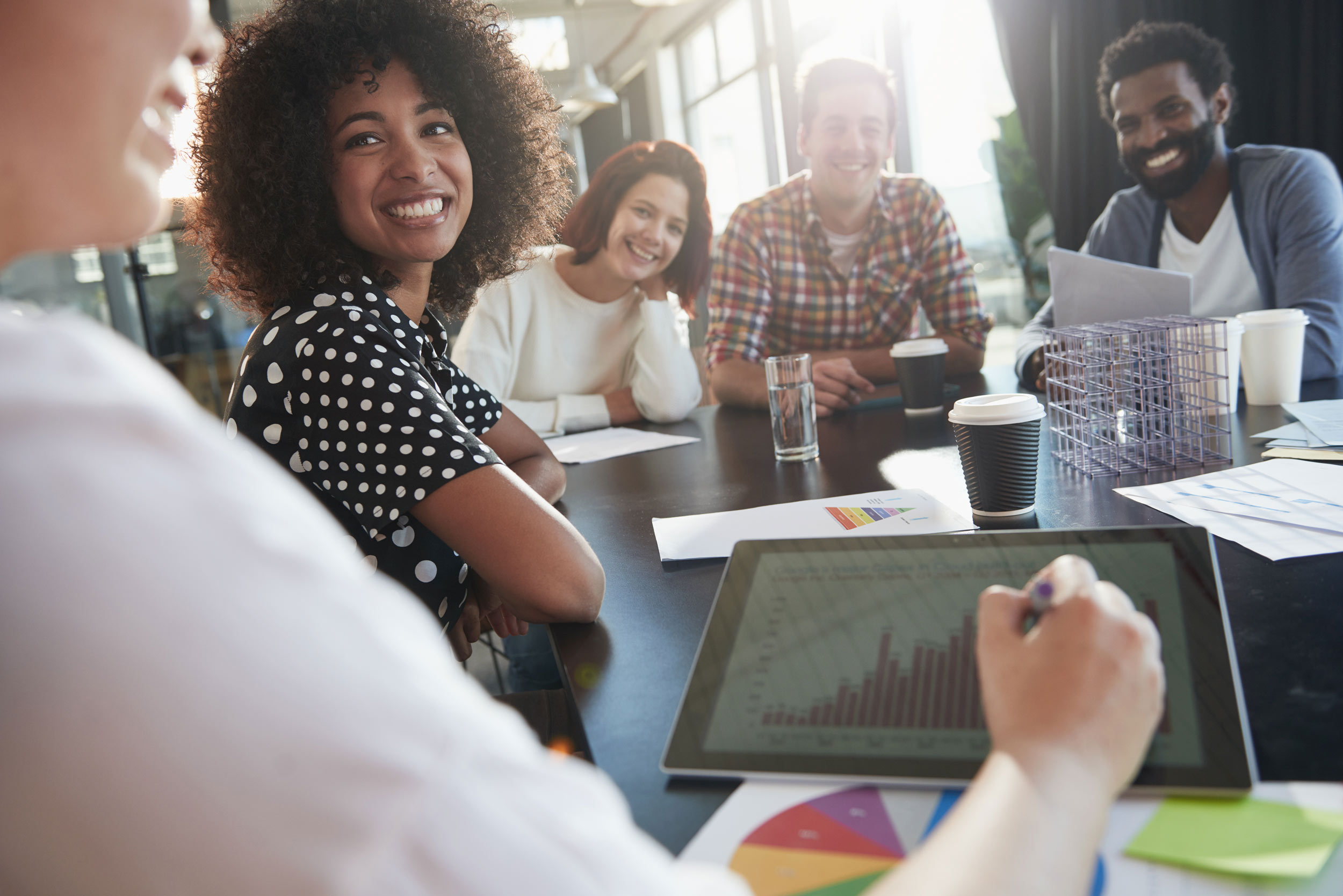 Financial planning meeting