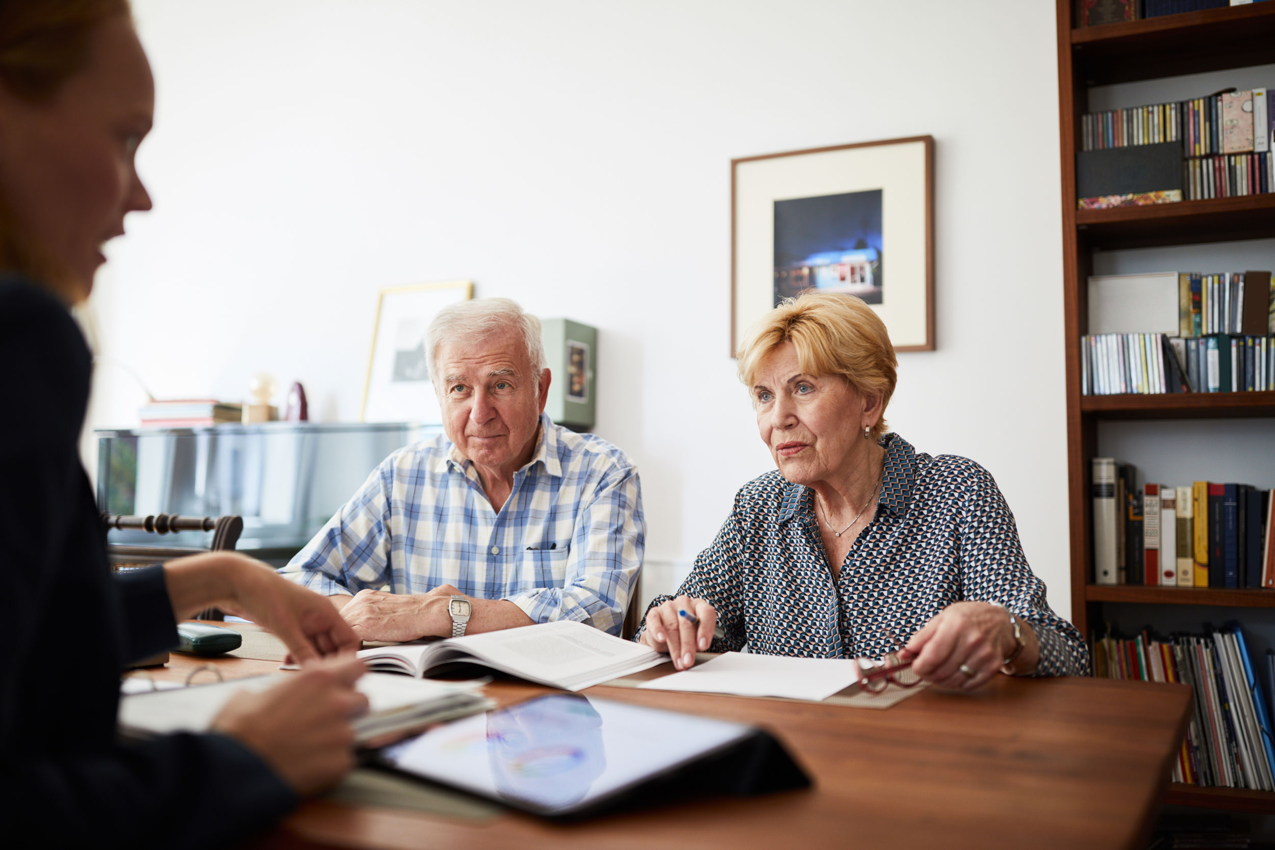 Consultation for elder financial planning