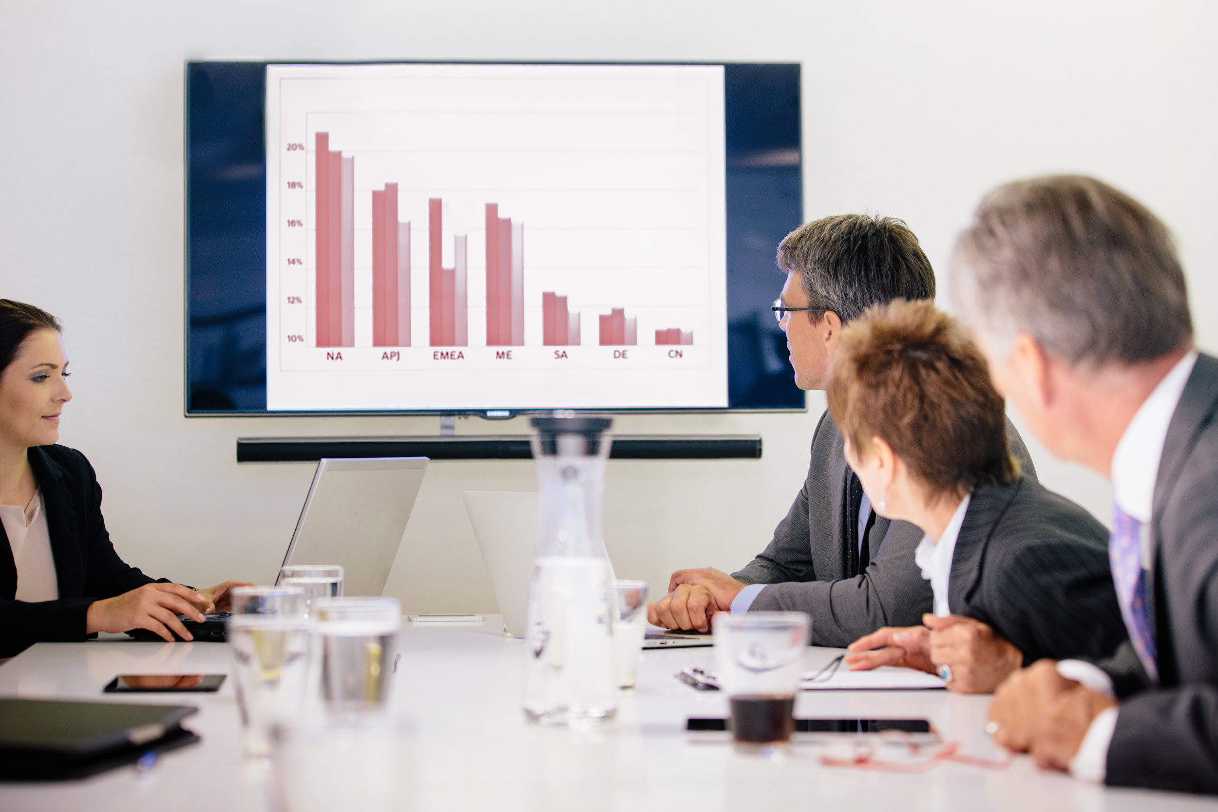 group of people in the graph meeting