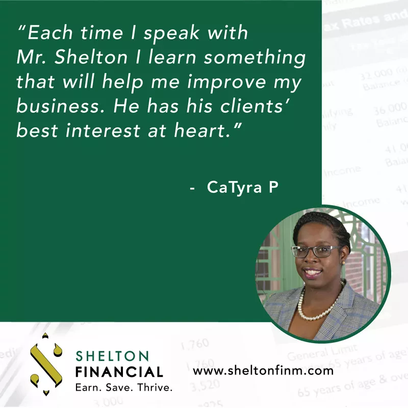 Testimonial from CaTyra P