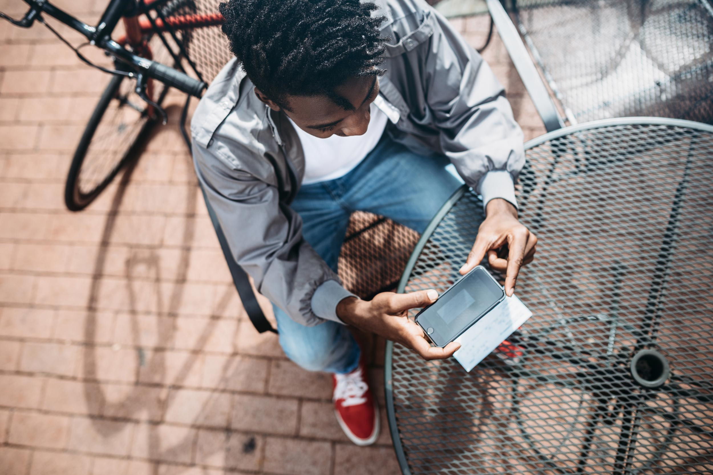 remote check deposit on the phone