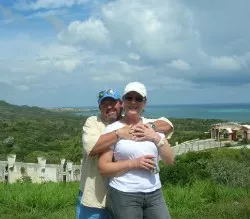 photo of Axel Williams and his wife, Wendy